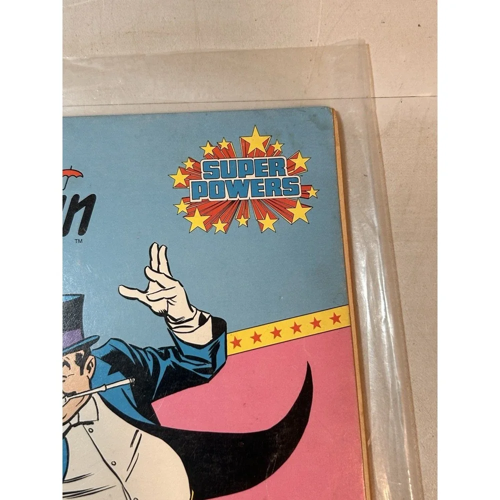 Vintage Penguin Super Powers Coloring and Activity Book 1984 Unused RARE DC
